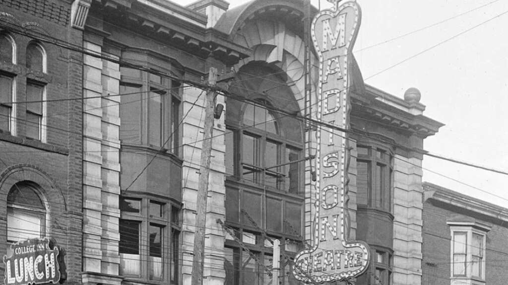 Madison Theatre, hot docs 1920s.