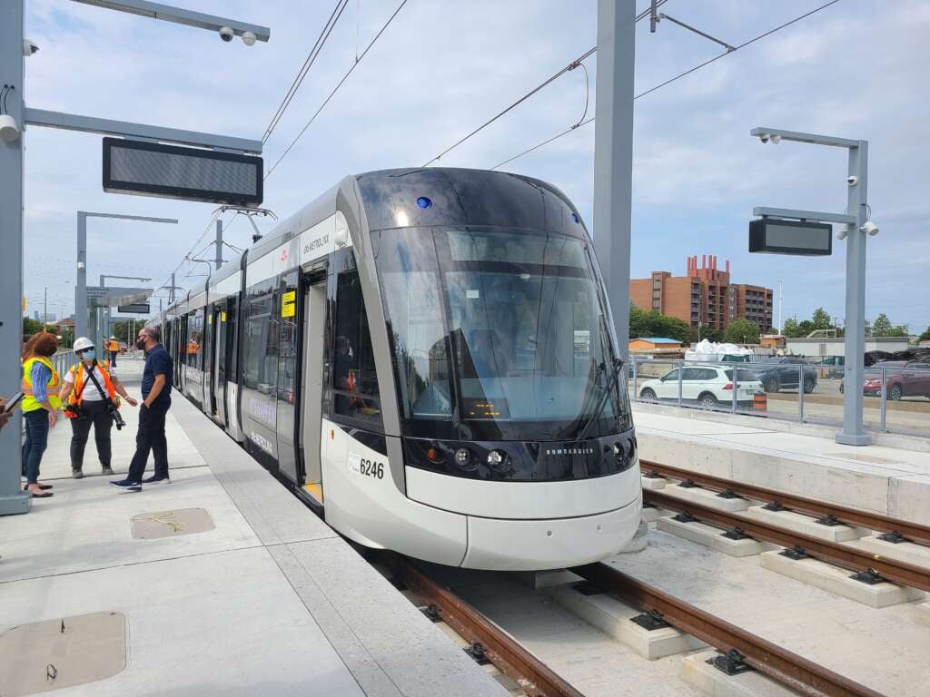 Line 5 Eglinton Crosstown Bombardier Flexity Freedom