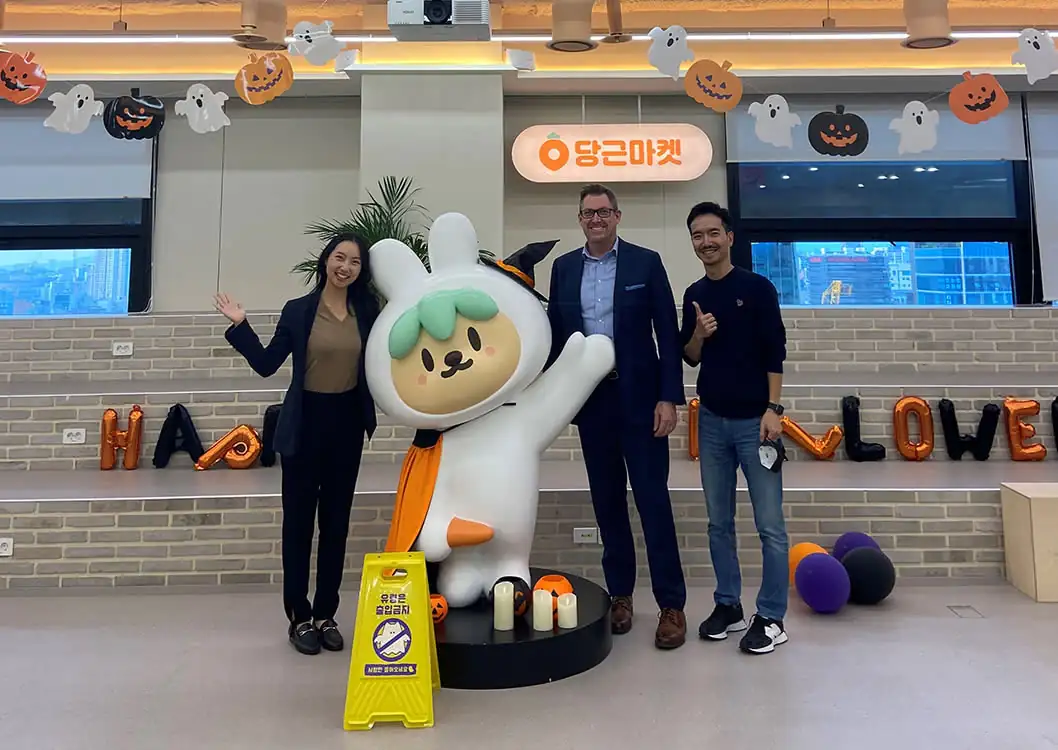 당근마켓 본사에서 황도연 대표와